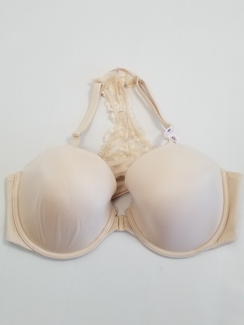 Victoria's Secret Body By Victoria Lined Demi Racerback Bra 38D NWT
